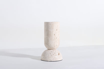Lewes Marble Candle Holder - Small
