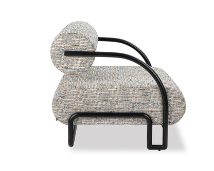 Compo occasional chair – sherpa grey