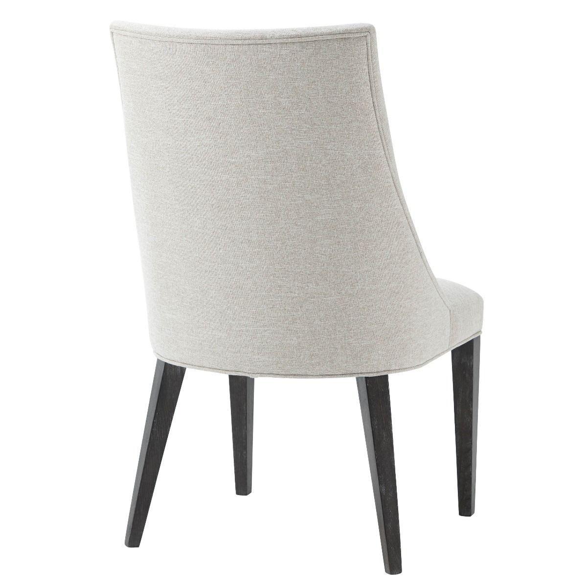 TA Studio Adele Neutral Dining Chair in Matrix Marble