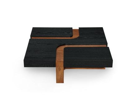 Grove coffee table – Wenge &amp; Classic brown