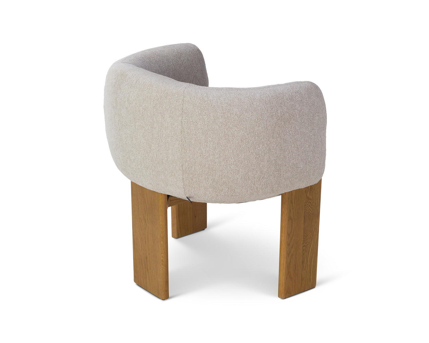 Lucca dining chair – bilma sand &amp; dry honey oak