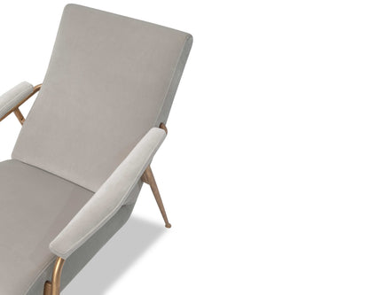 Rex chair – gainsborough limestone velvet