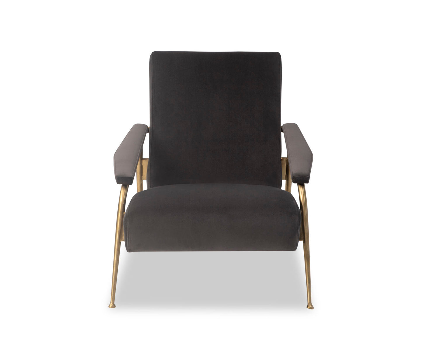 Rex chair – kaster slate grey velvet